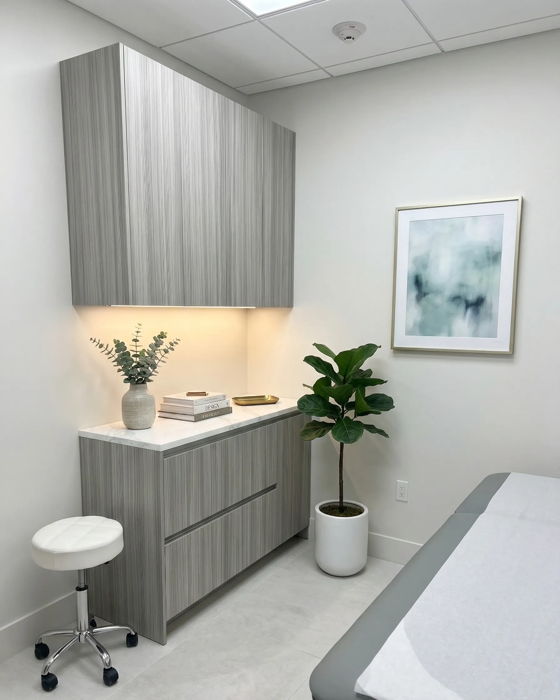 Exam room at Apex Pain Medicine
